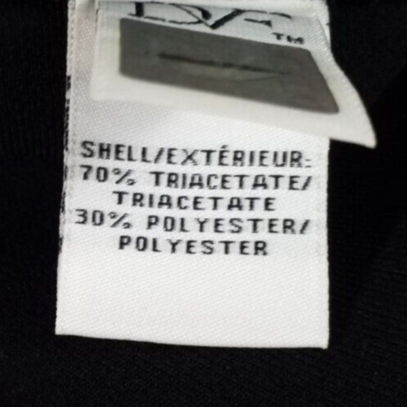 Diane von Furstenberg Straight Leg Stretch Pants Black Sz 0 - Picture 9 of 10